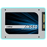Crucial M550 256GB SATA 2.5″ 7mm